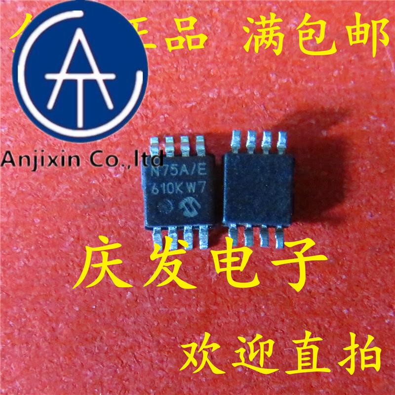10pcs 100% ǰ   TCN75AVUA713 ũ ũ n75a/E MSOP8